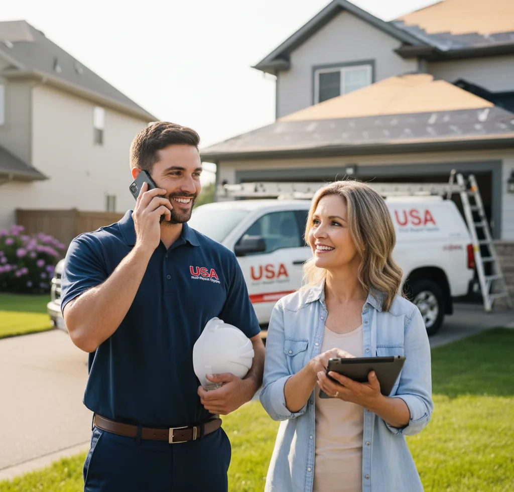 USA Roof Repair Experts customer support in Grundy Center